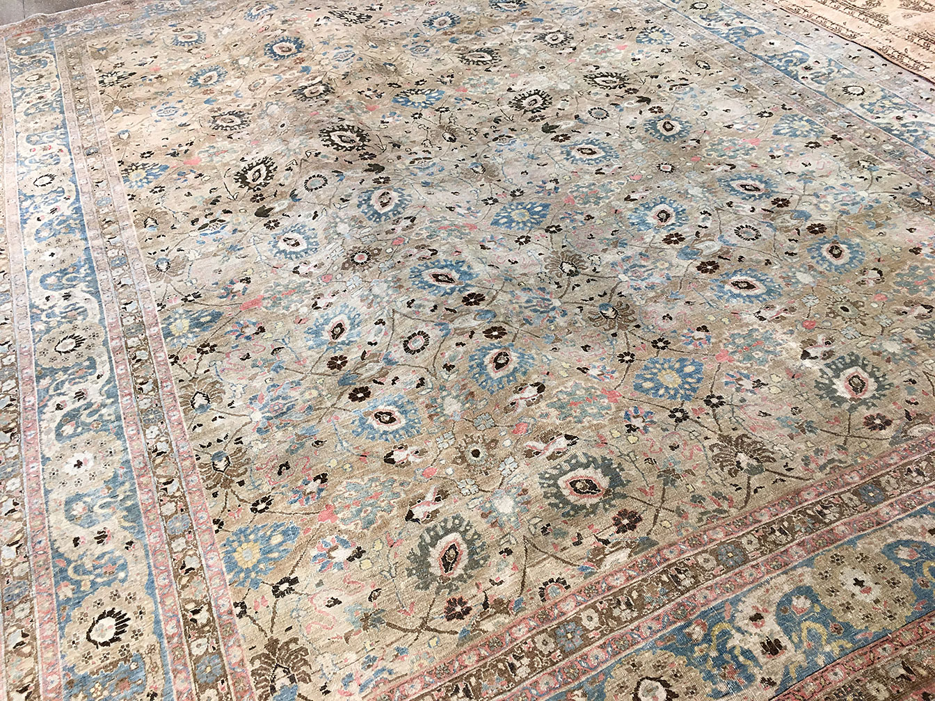 Vintage tabriz Carpet - # 53495