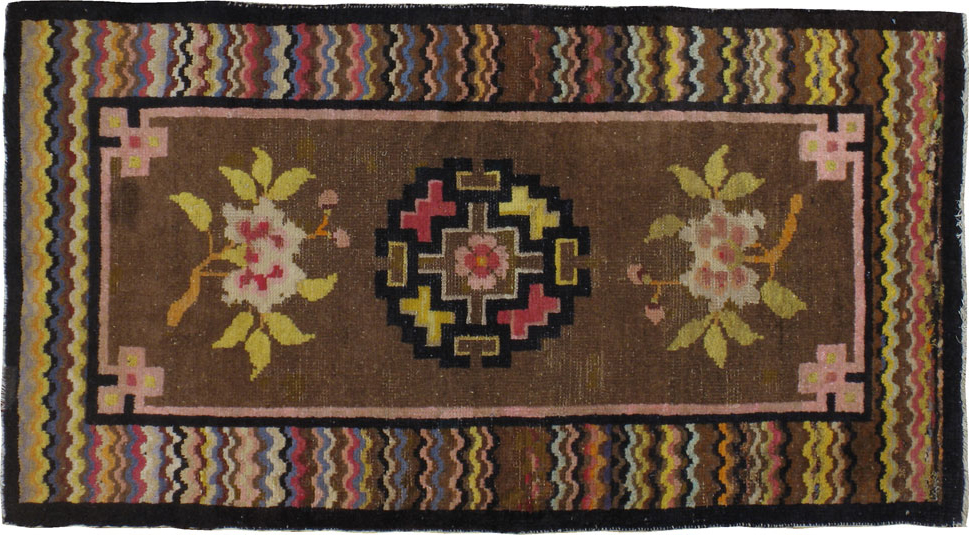 Vintage tibetan Rug - # 55747