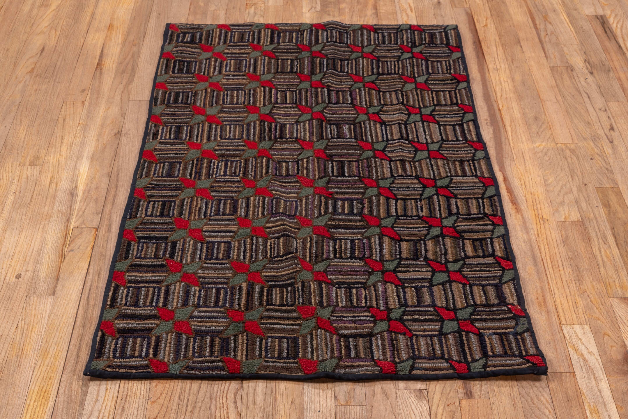 hooked Rug - # 125478