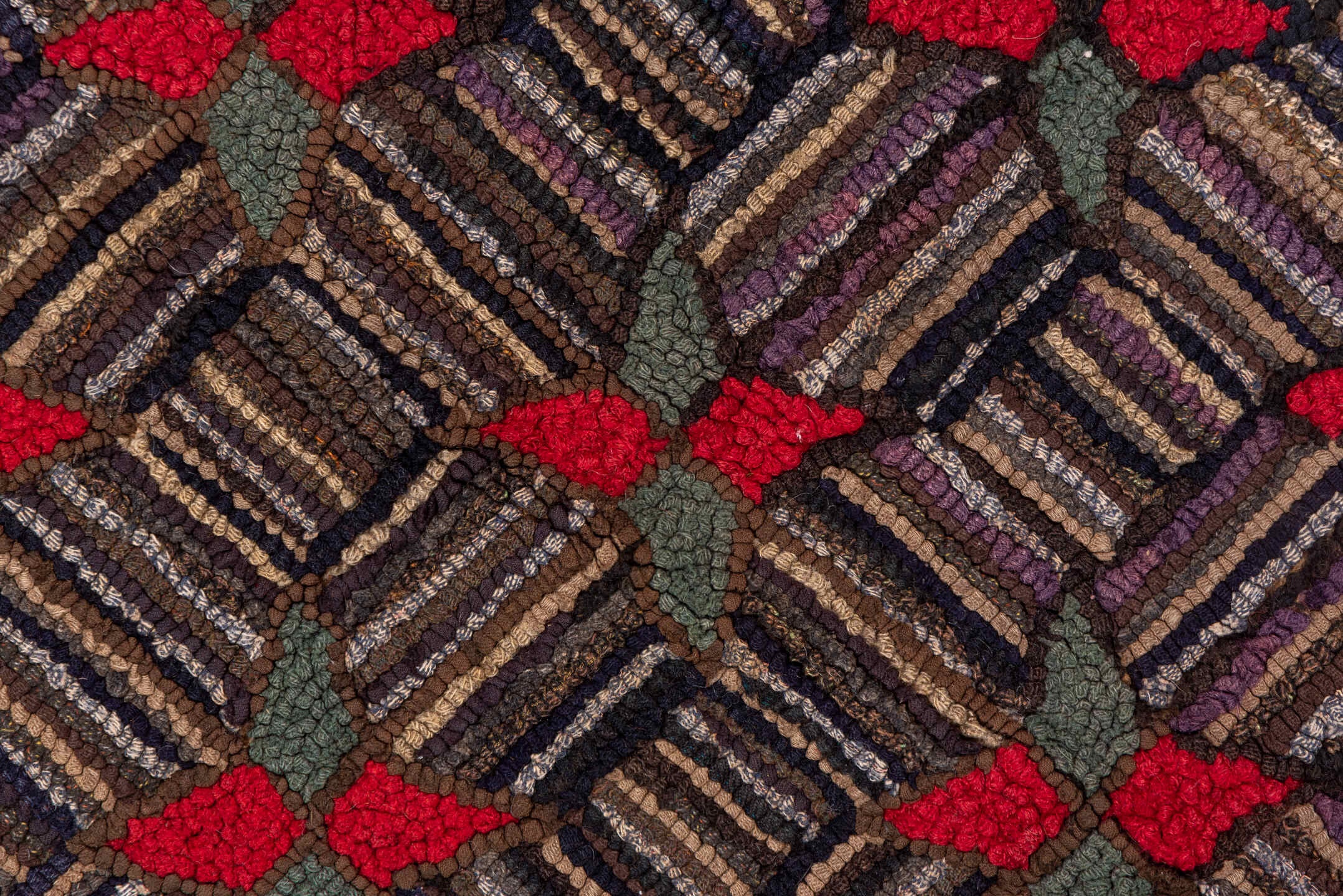 hooked Rug - # 125478