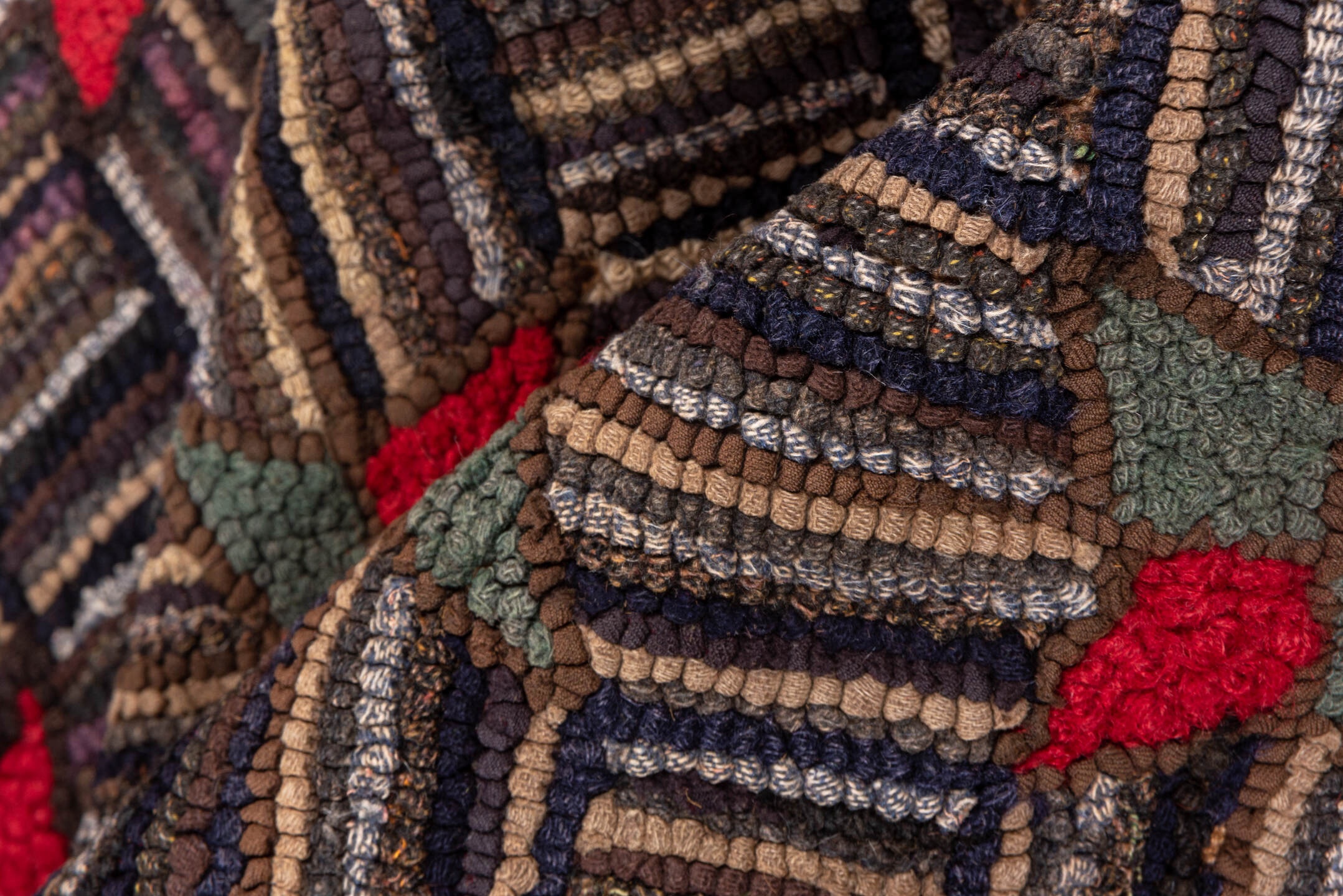 hooked Rug - # 125478