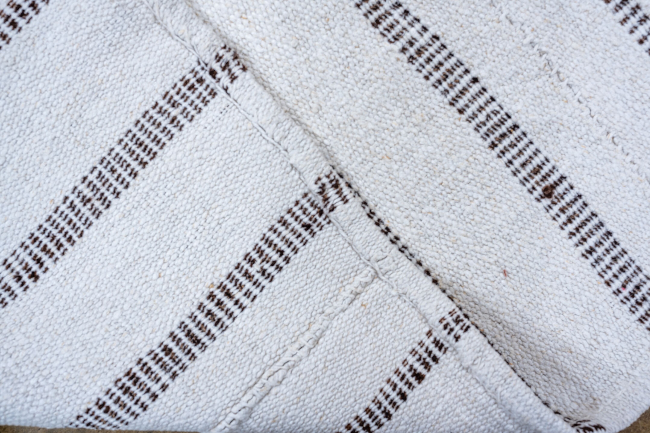 hemp kilim Rug - # 125677