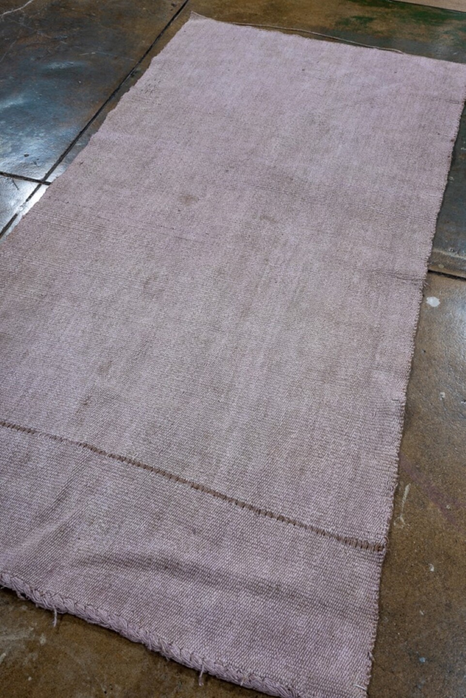 hemp kilim Rug - # 125868