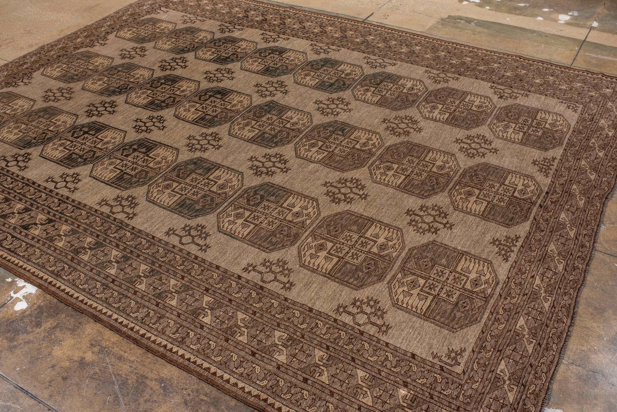 afghan Carpet - # 128414