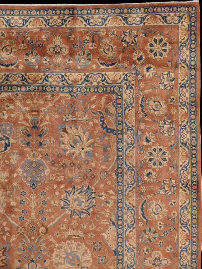 Vintage tabriz Carpet - # 40773