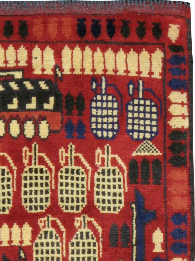afghan Rug - # 104052