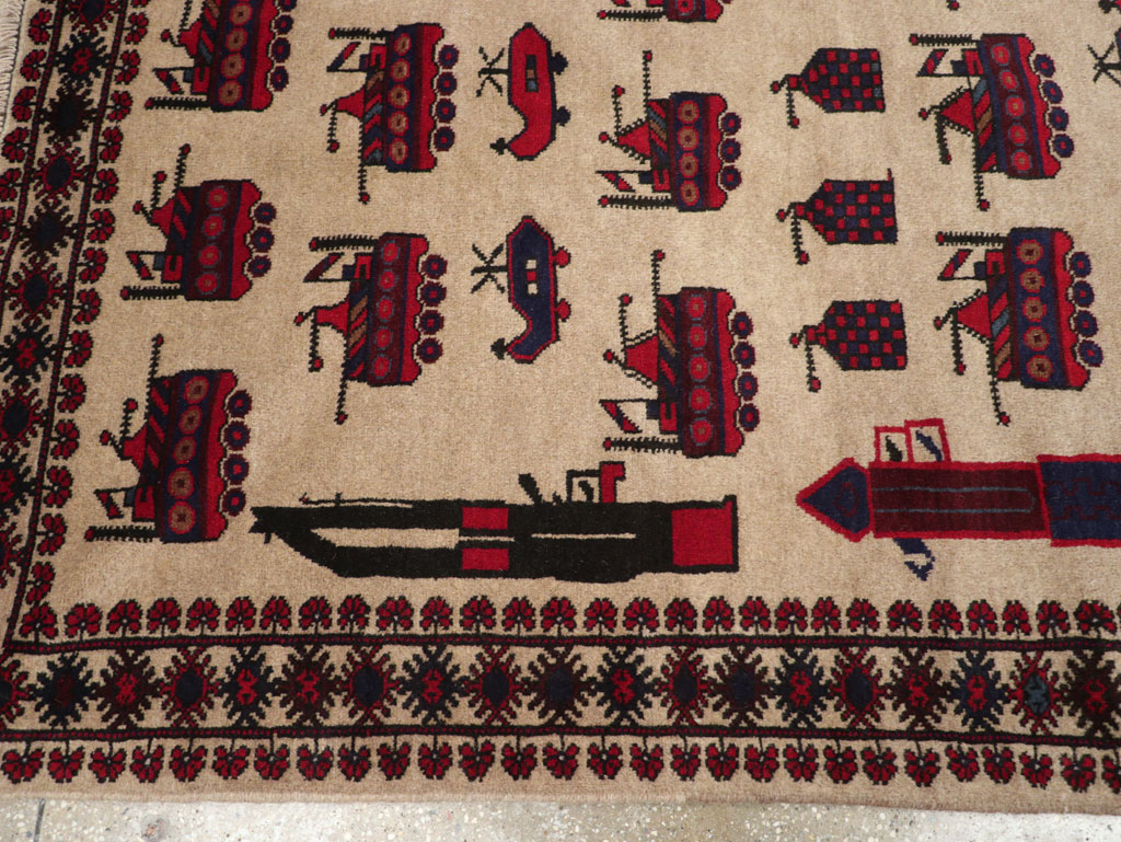 afghan Rug - # 108451
