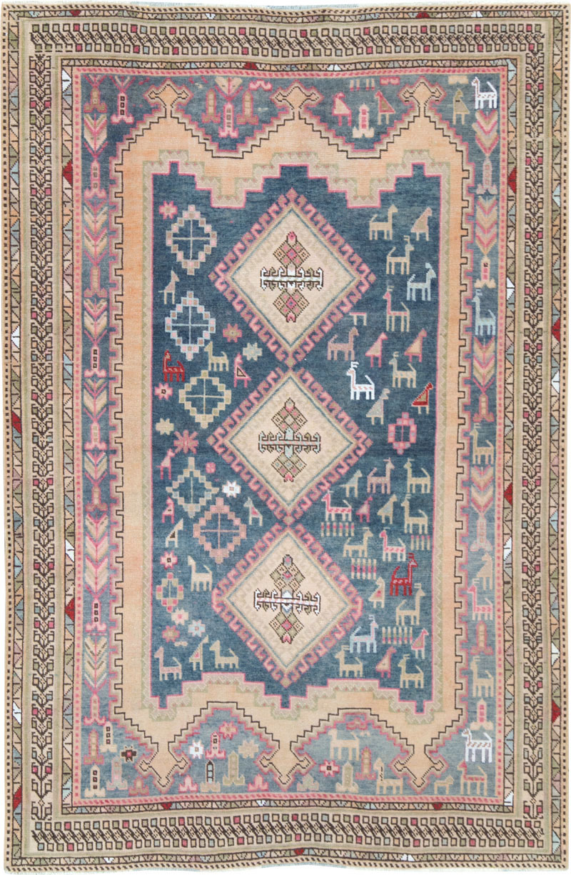 afshar Rug - # 106597