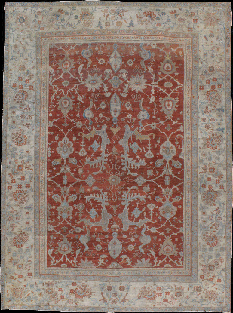 Antique sultan abad Carpet - # 41617