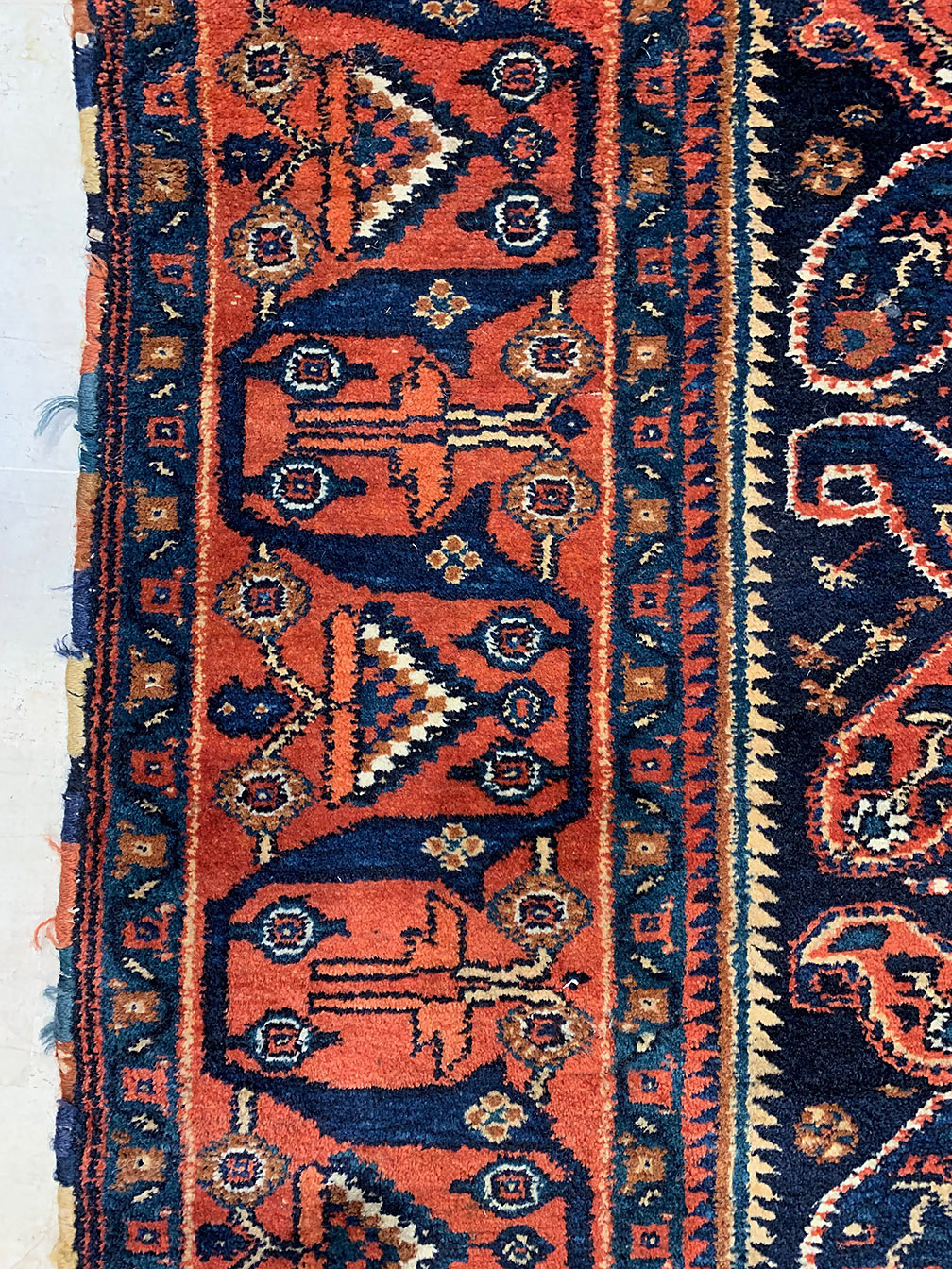 Antique afshar Rug - # 55209