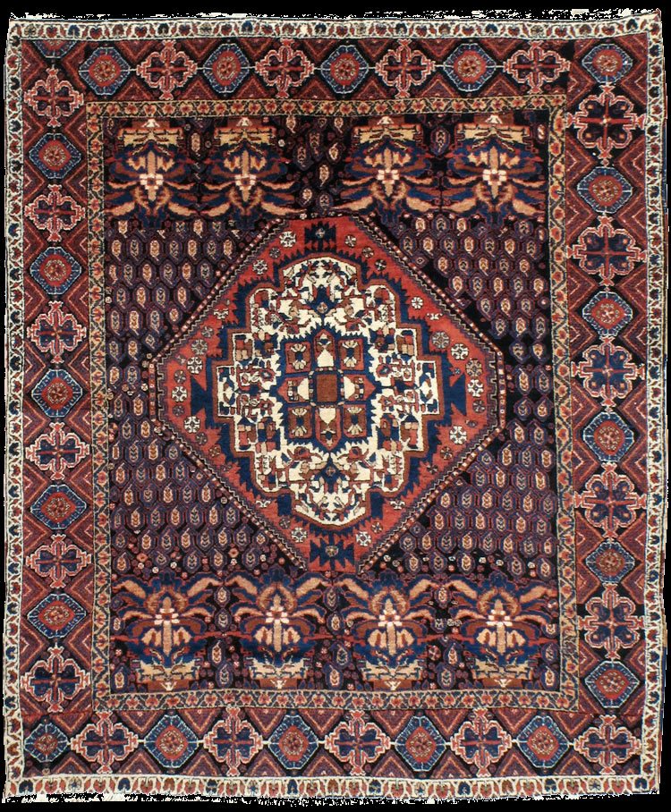 Antique afshar Rug - # 9911