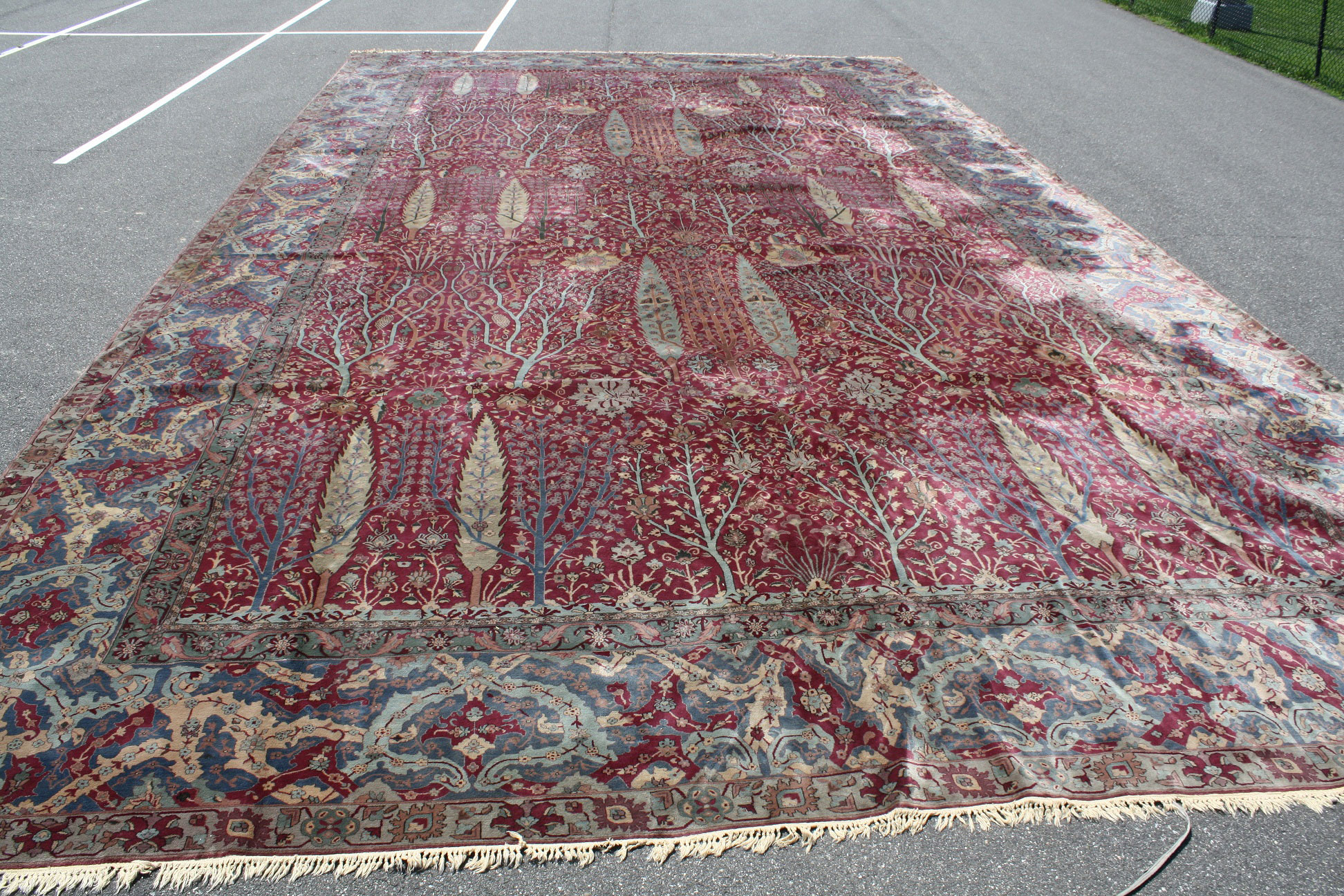 Antique agra Carpet - # 50238