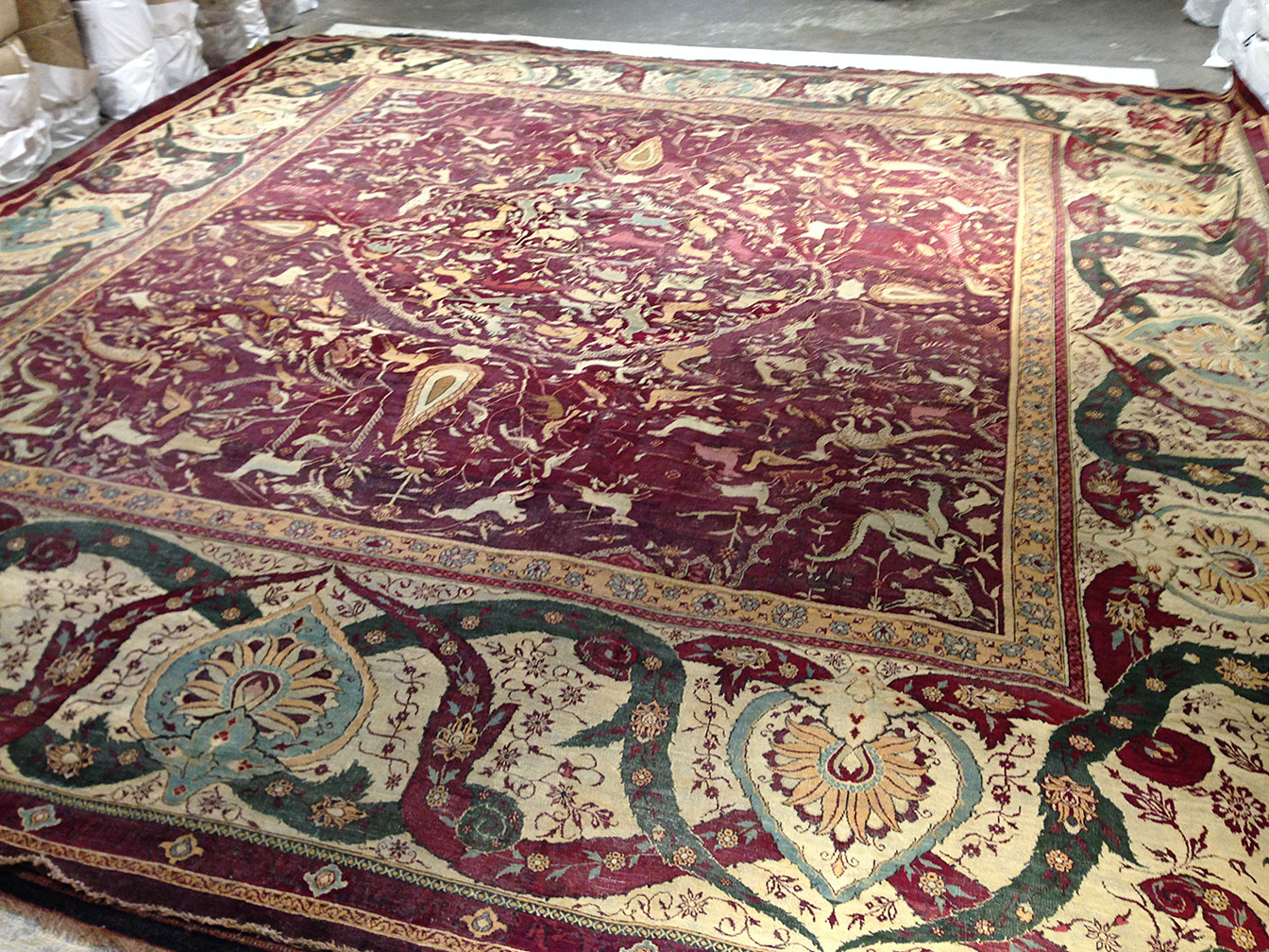 Antique agra Carpet - # 50351