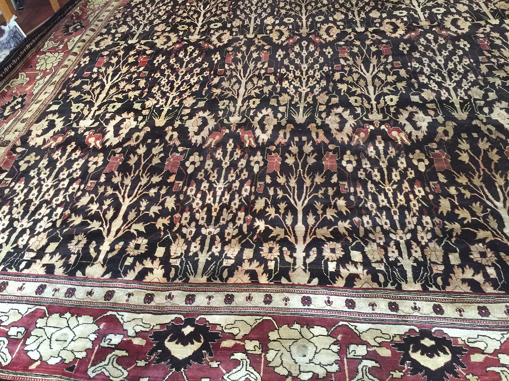 Antique agra Carpet - # 53705