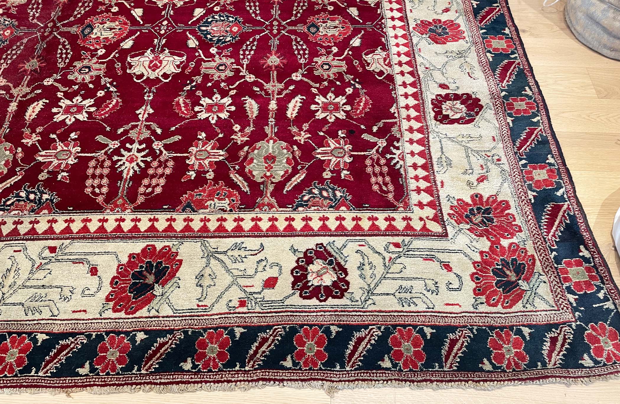 Antique agra Carpet - # 57269