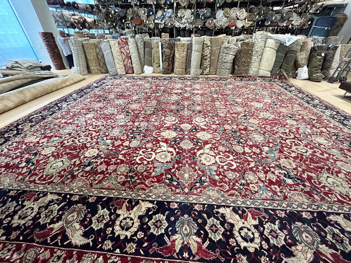 Antique agra Carpet - # 57272