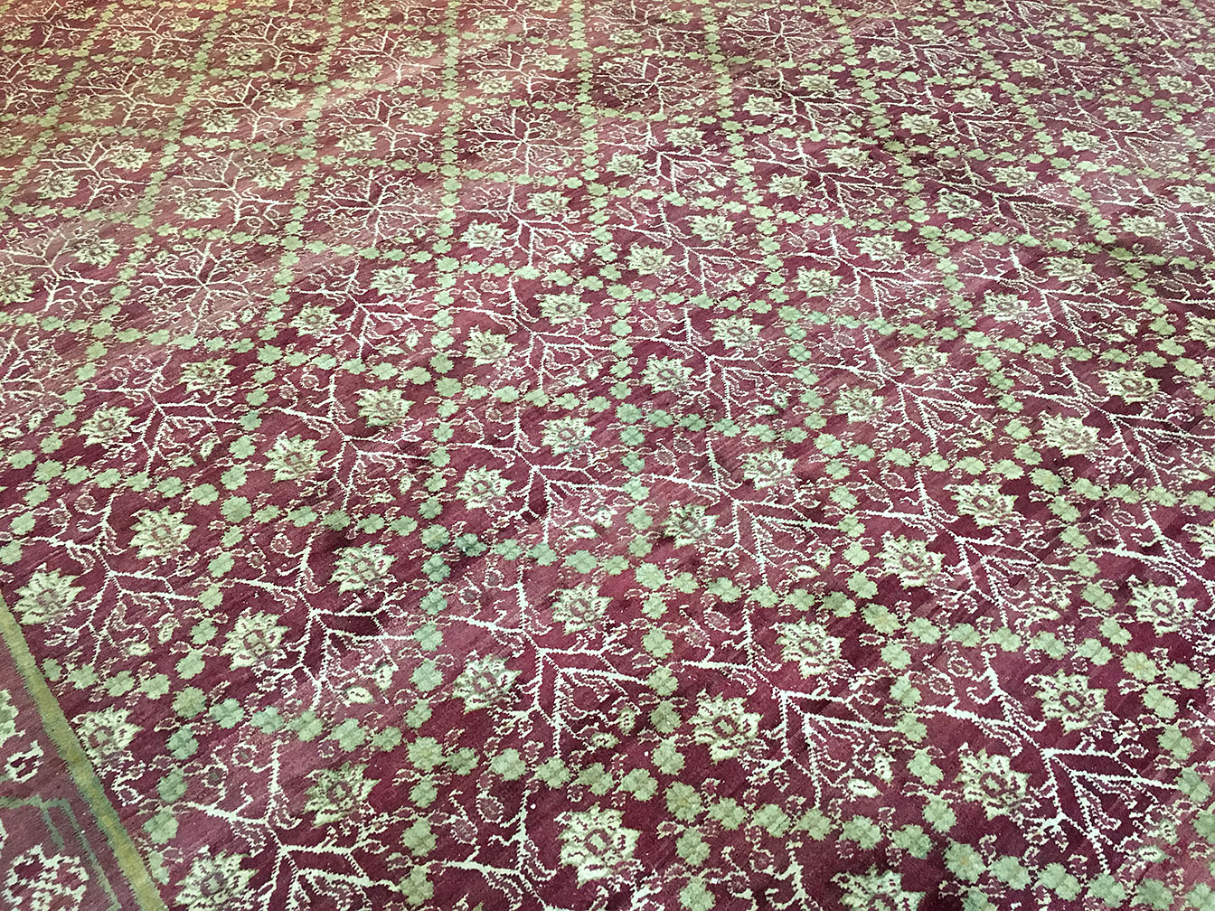 Antique agra Carpet - # 7739