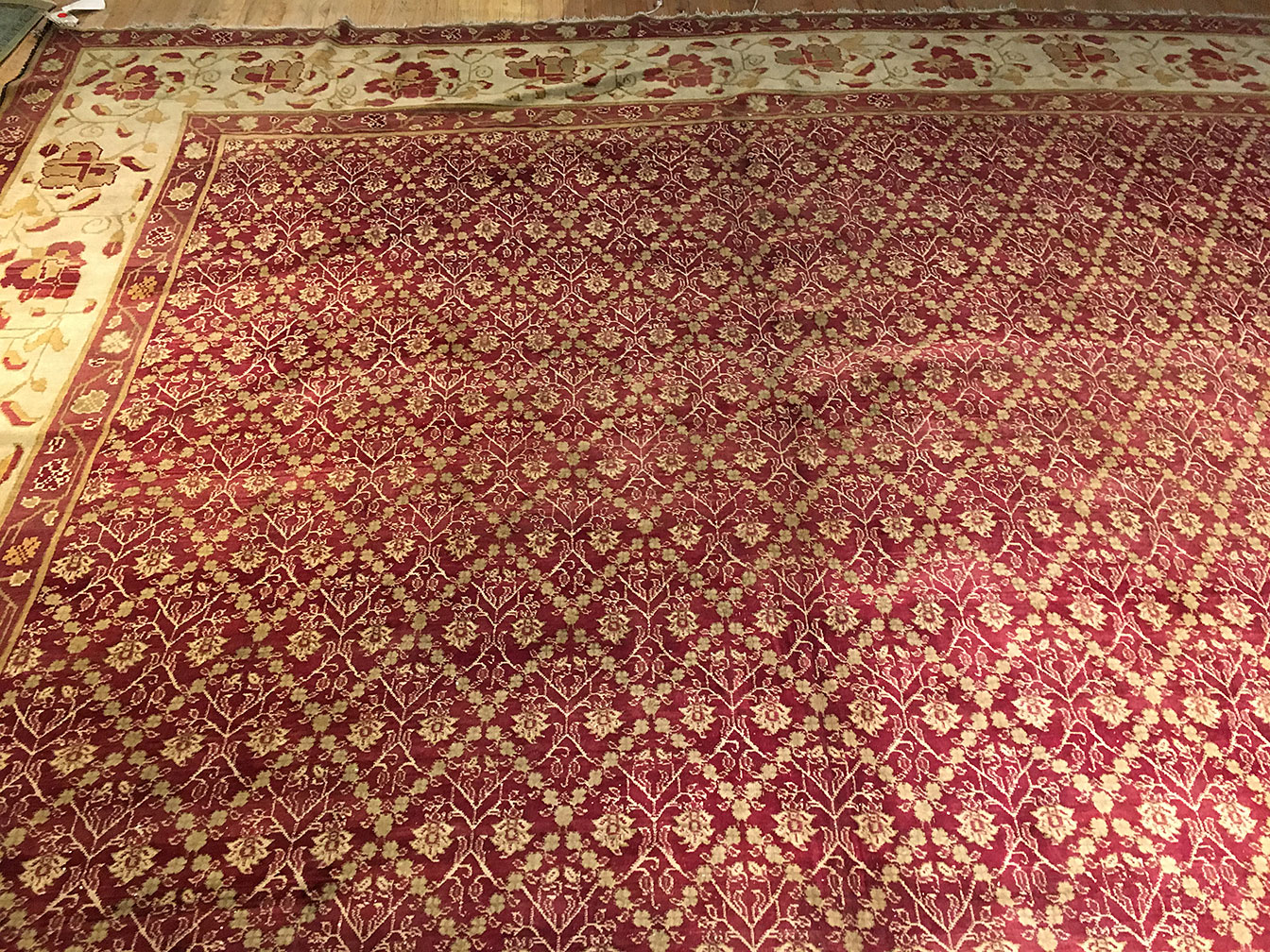 Antique agra Carpet - # 7739