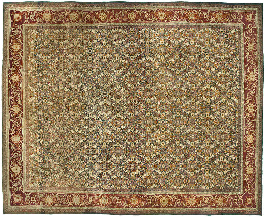 Antique agra Carpet - # 54856