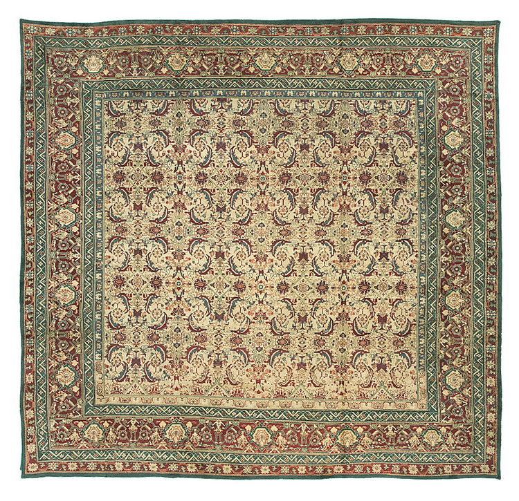 Antique agra Carpet - # 54857