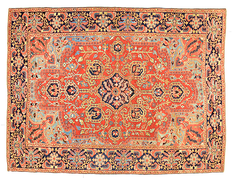 Antique heriz Carpet - # 54883