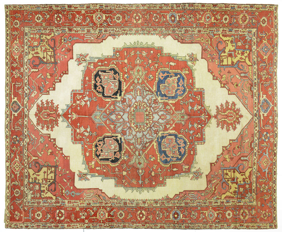 Antique heriz Carpet - # 54885
