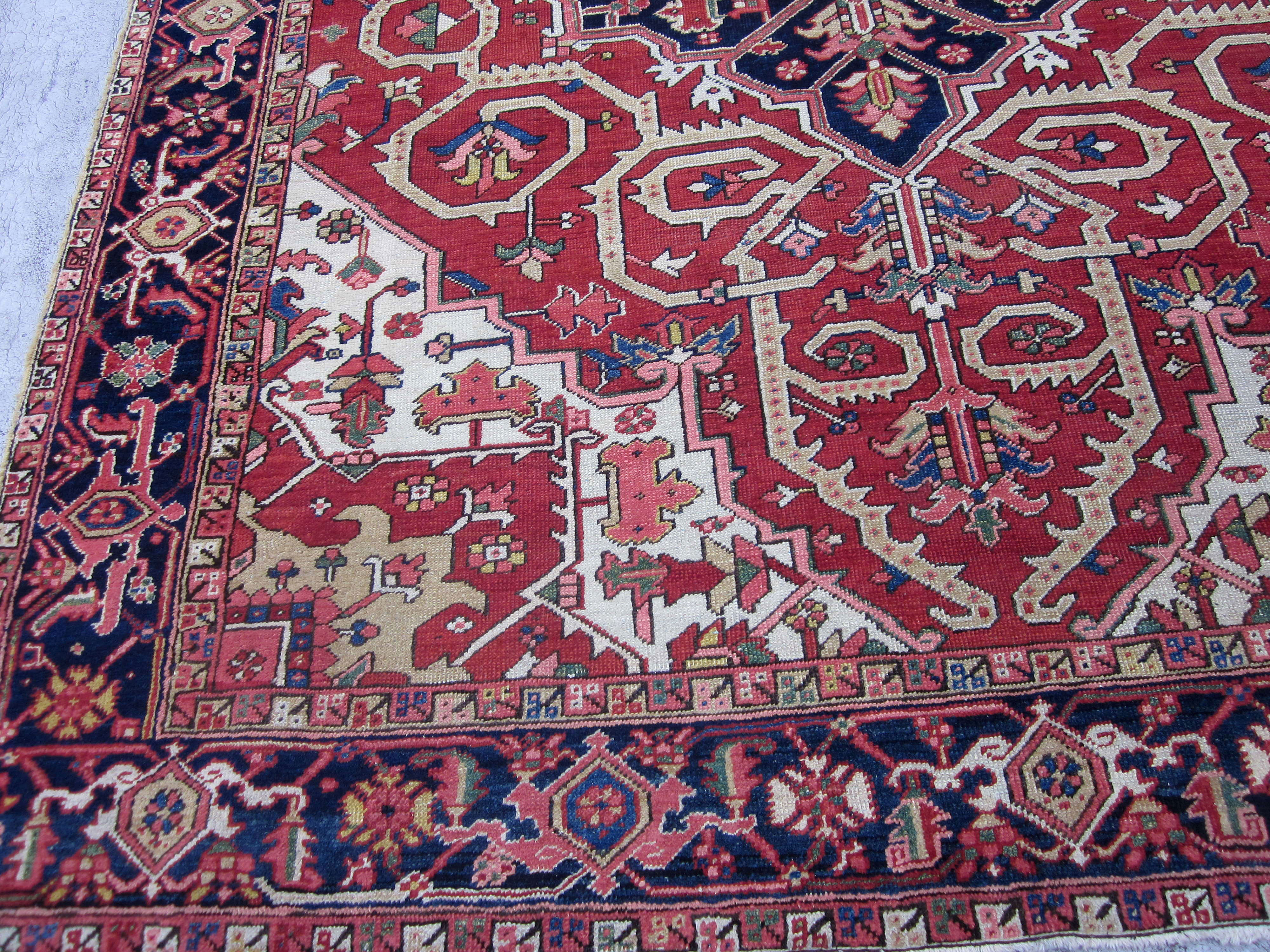 Antique heriz Carpet - # 54958