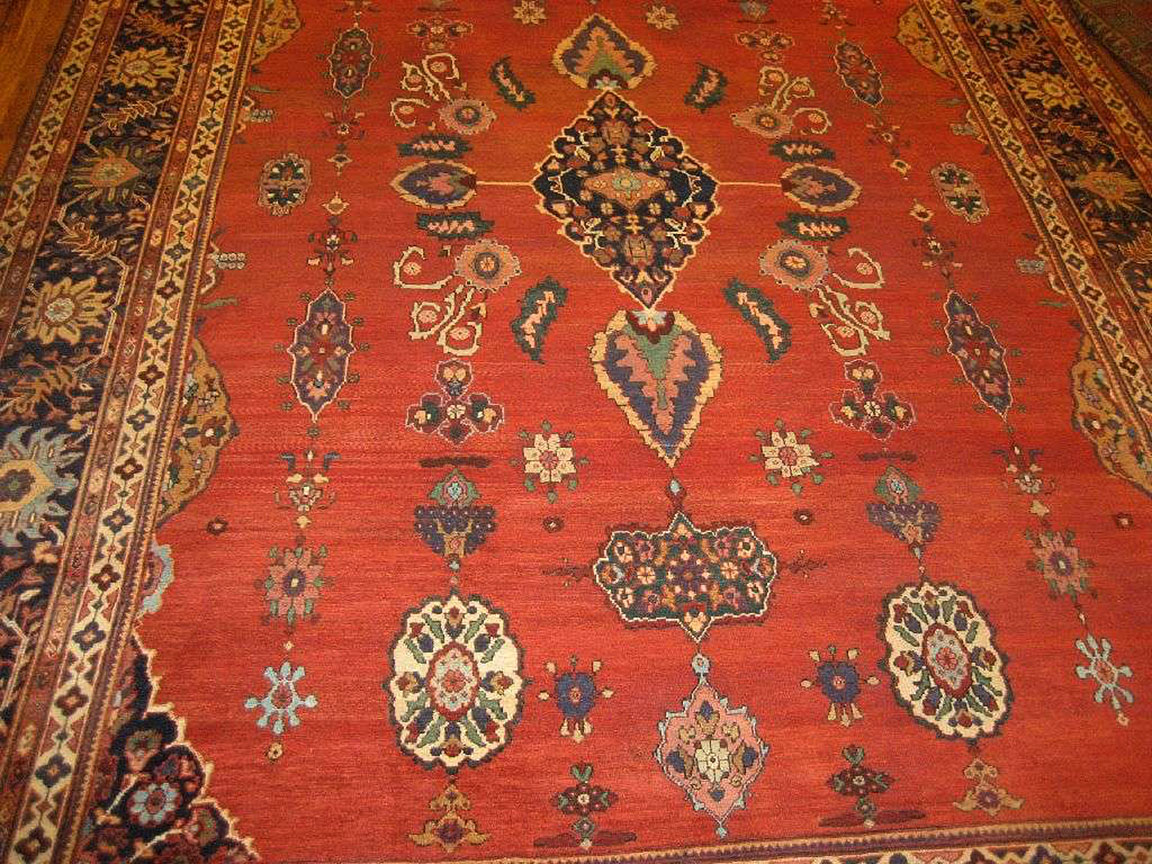 Antique mahal Carpet - # 54933