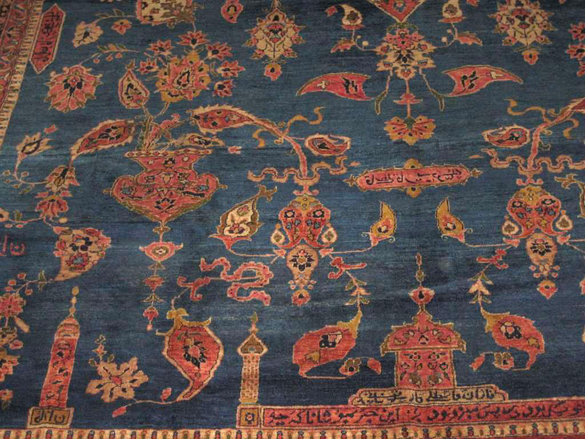 Antique sarouk Carpet - # 54928