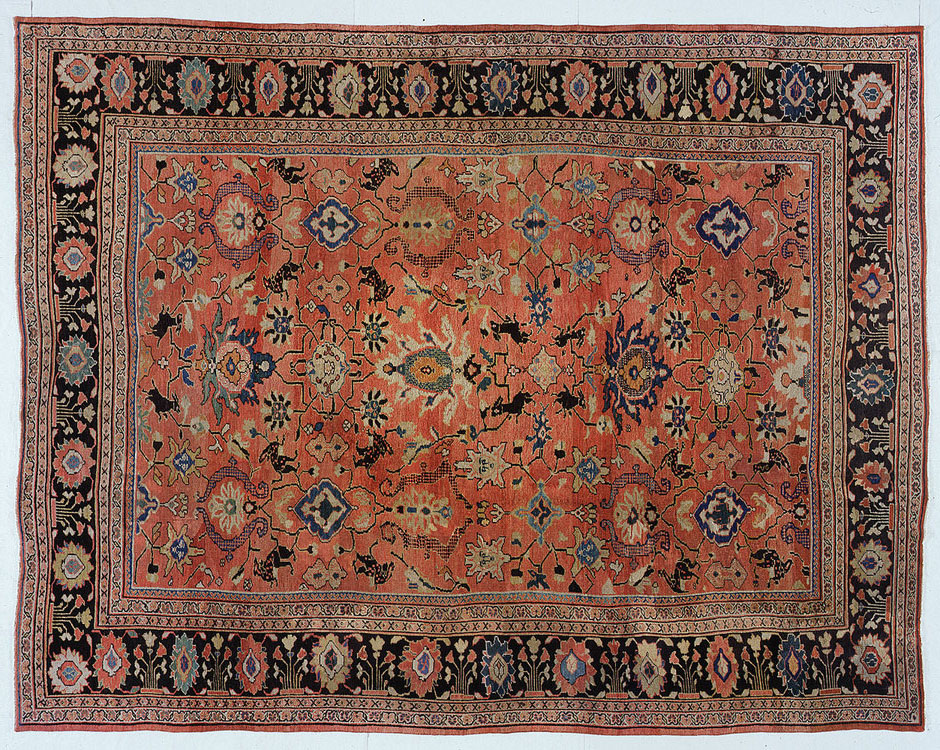 Antique sultan abad Carpet - # 54872