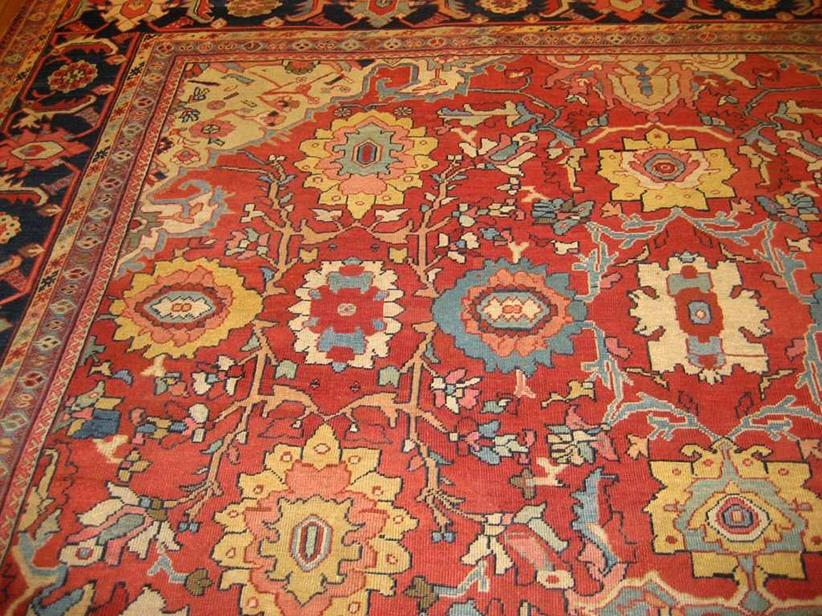 Antique sultan abad Carpet - # 54932