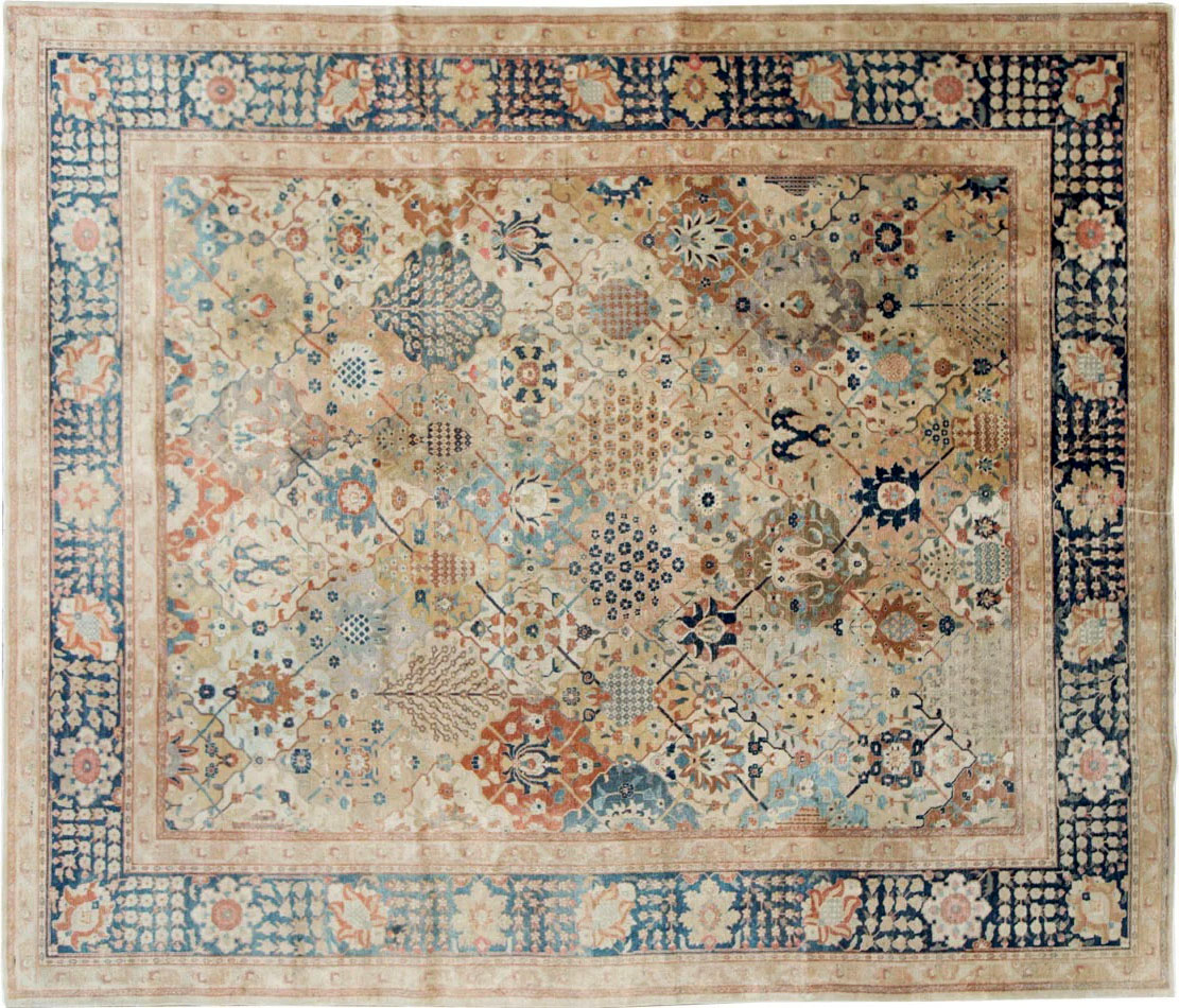 Antique tabriz Carpet - # 54986