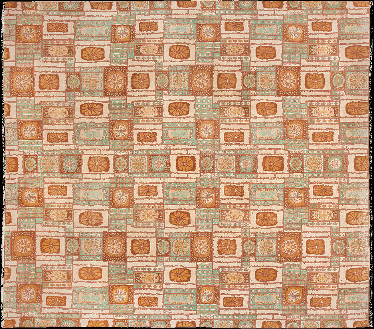 Antique art deco Carpet - # 9815