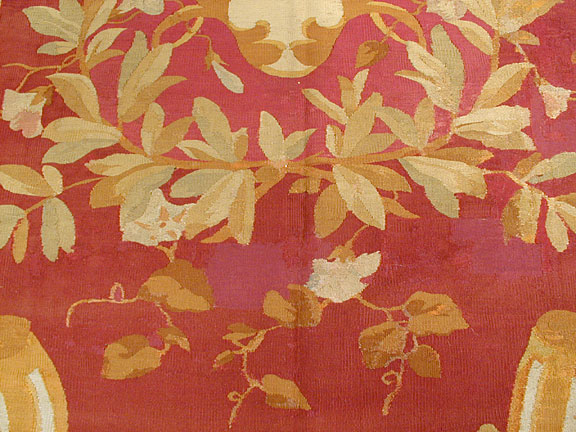 Antique aubusson Carpet - # 4336