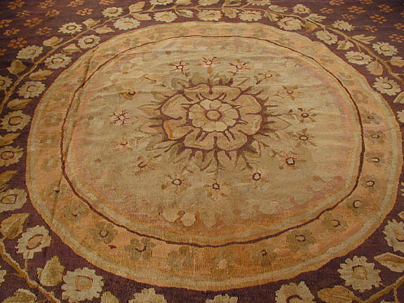 Antique aubusson Carpet - # 4380