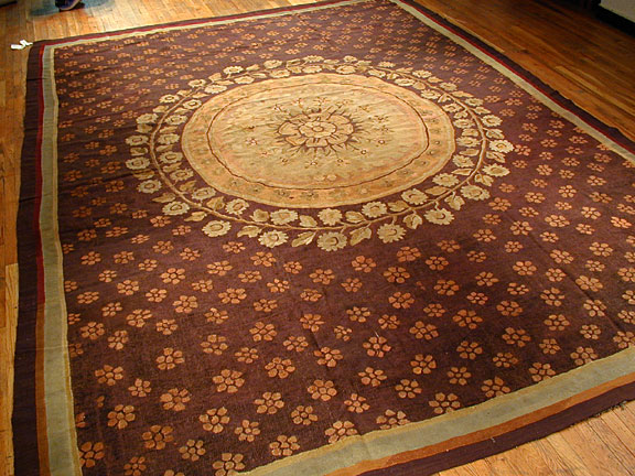 Antique aubusson Carpet - # 4380