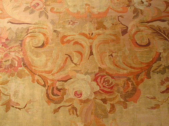 Antique aubusson Carpet - # 4384