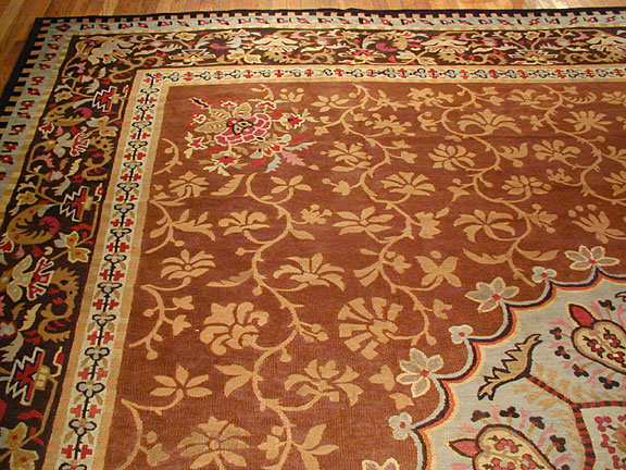 Antique aubusson Carpet - # 4386