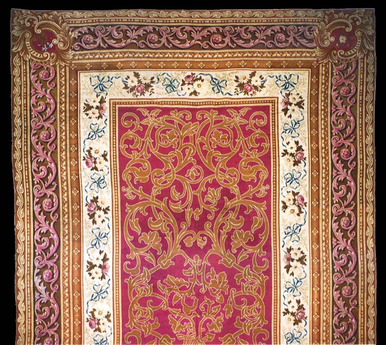 Antique axminster Carpet - # 4346