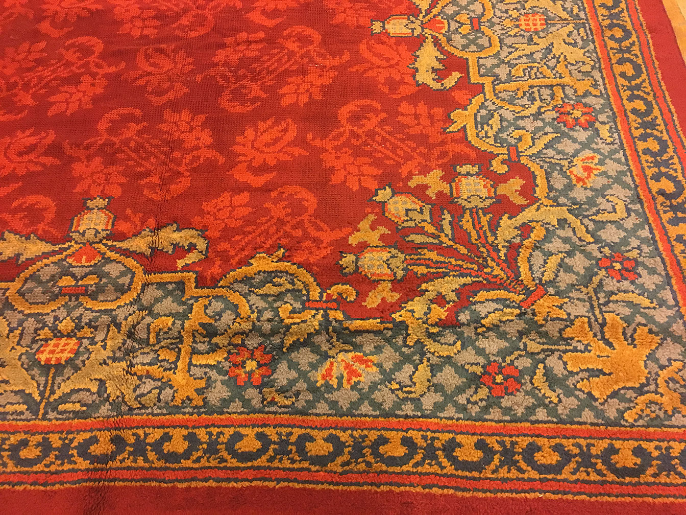 Antique axminster Carpet - # 52410