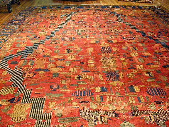 Antique bakshaish Carpet - # 2593
