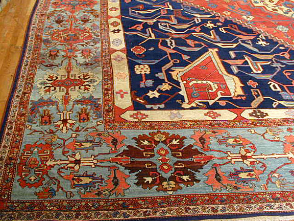 Antique bakshaish Carpet - # 2947
