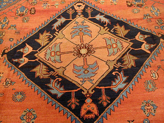 Antique bakshaish Carpet - # 4447