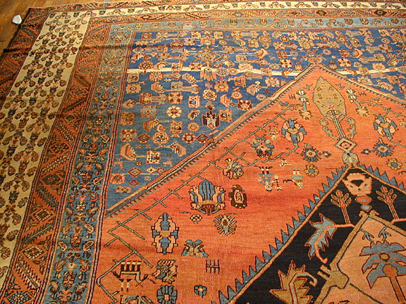 Antique bakshaish Carpet - # 4447