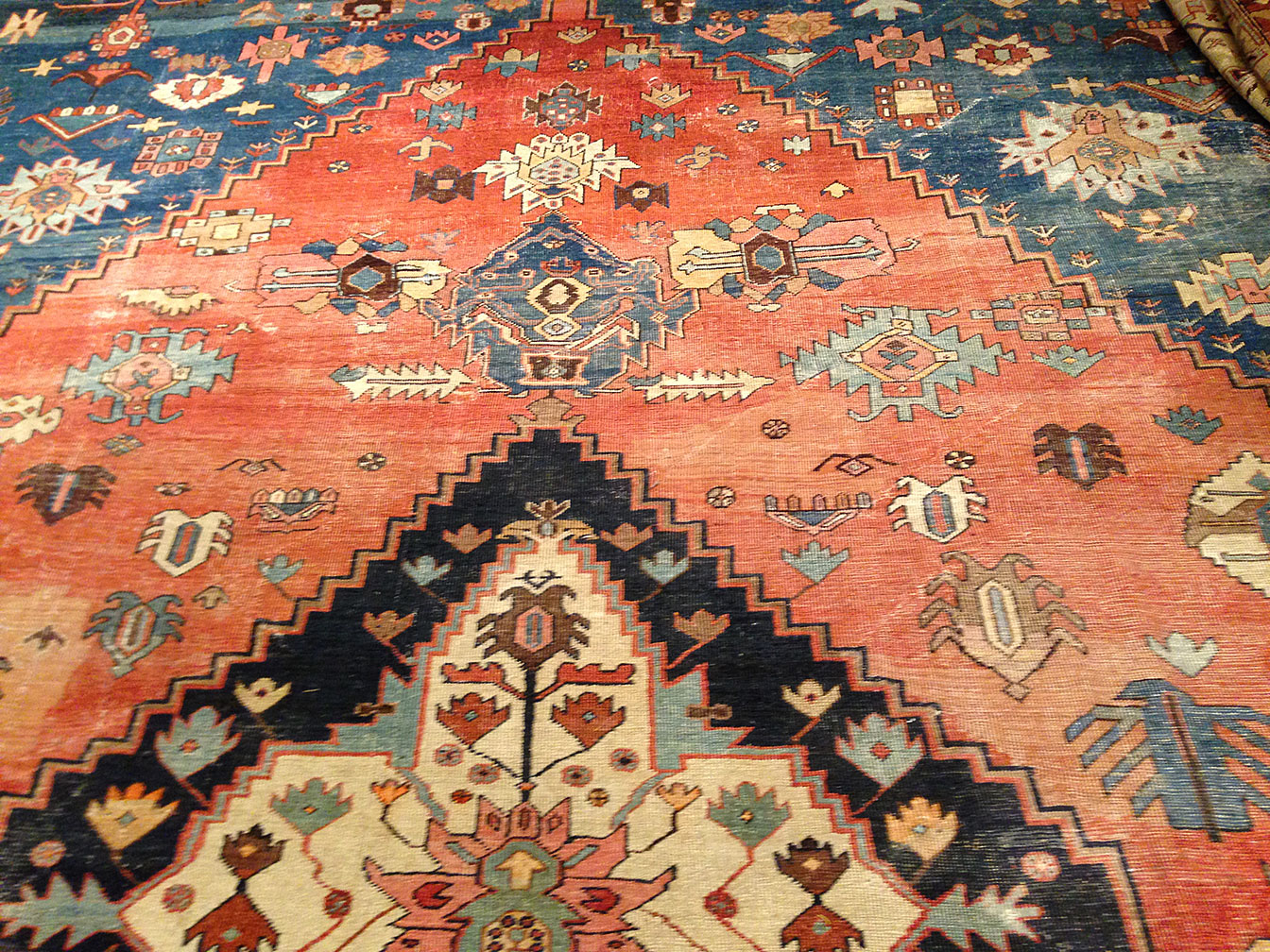 Antique bakshaish Carpet - # 50065