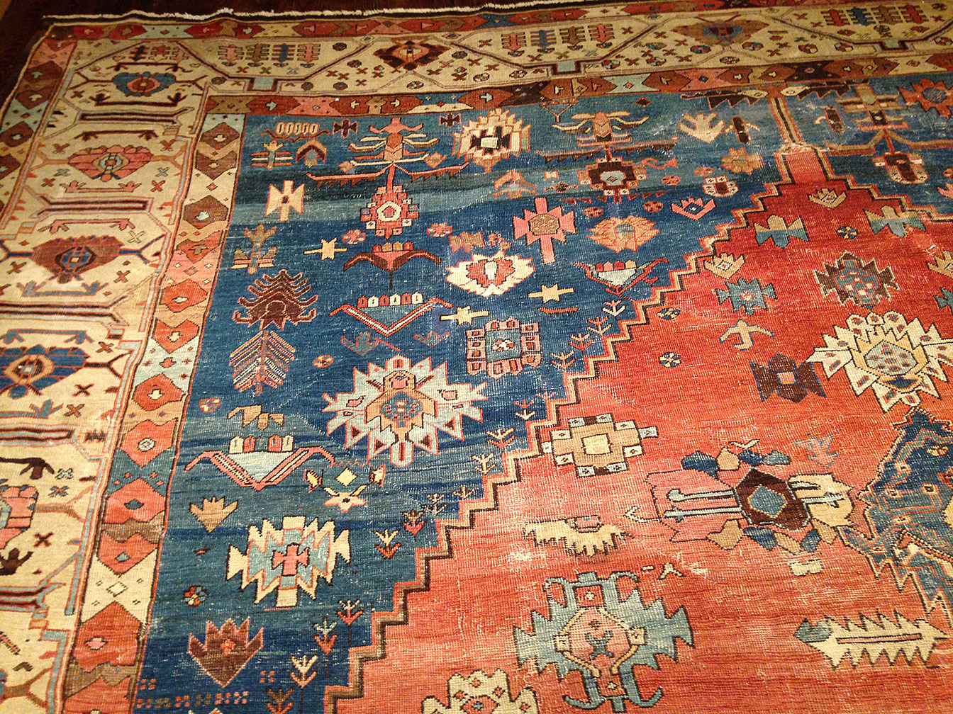Antique bakshaish Carpet - # 50065