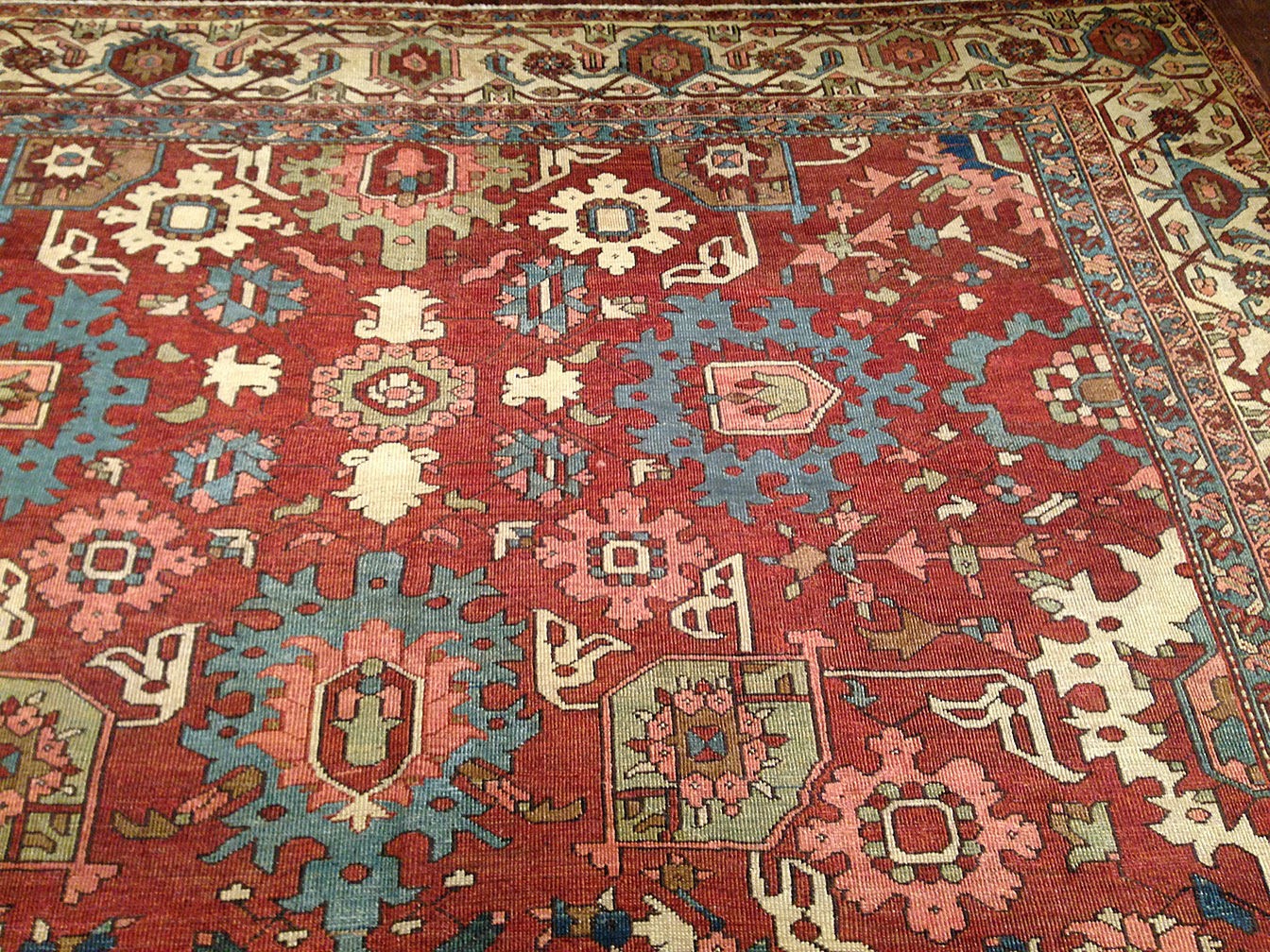 Antique bakshaish Carpet - # 50138