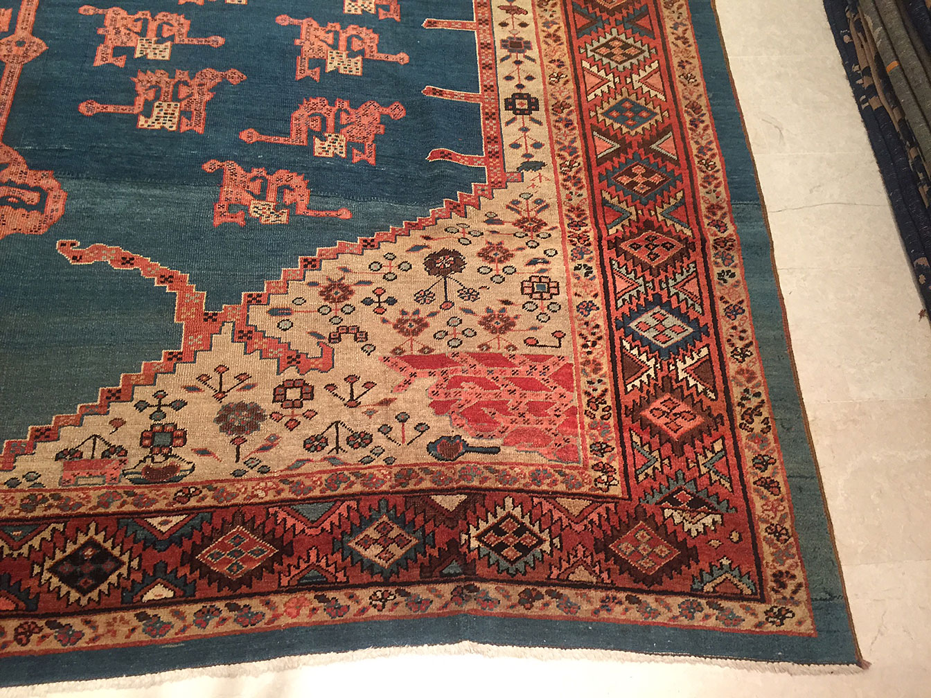 Antique bakshaish Carpet - # 50167