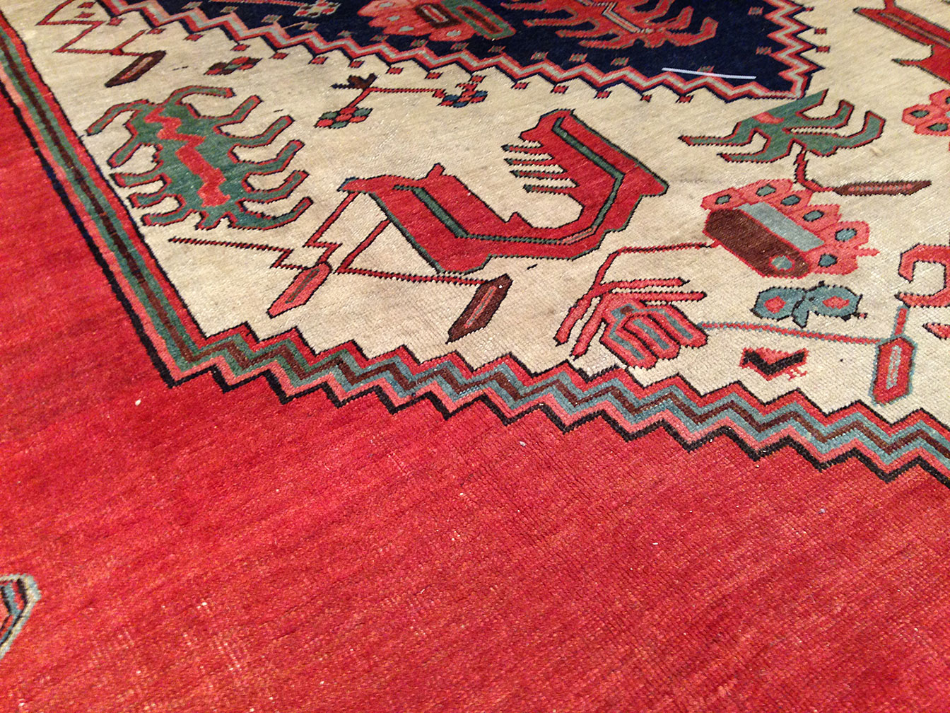 Antique bakshaish Carpet - # 50168