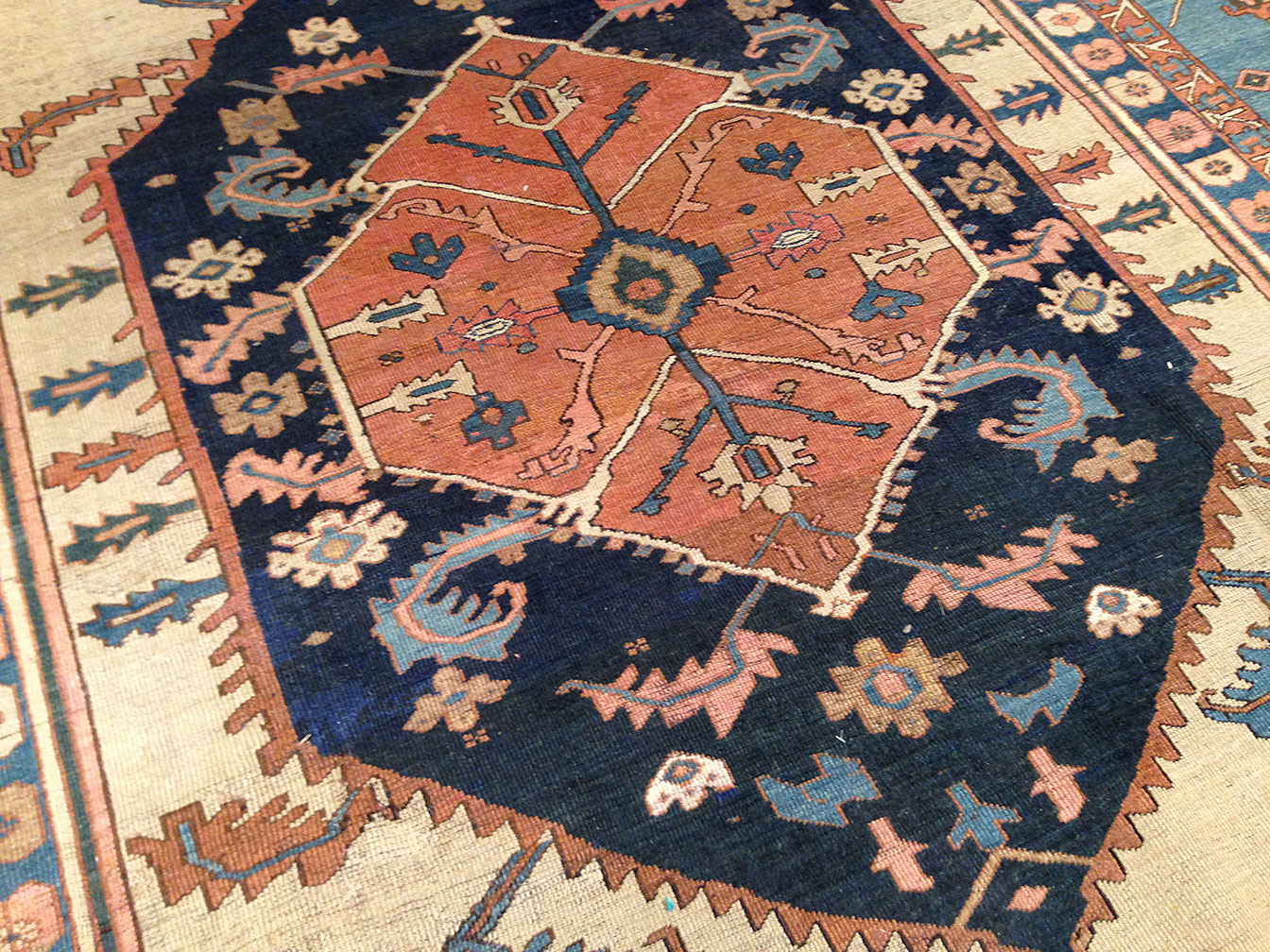 Antique bakshaish Carpet - # 50186